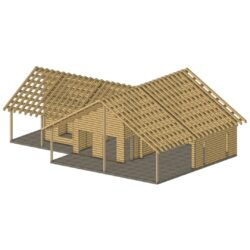 Log Timber Home